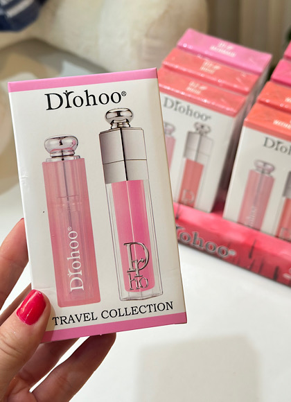 پک بالم لب و لیپگلاس طرح دیور