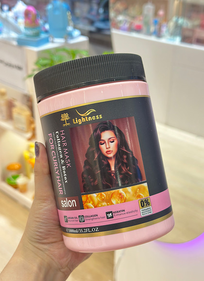 ست ماسک و شامپو موی فر