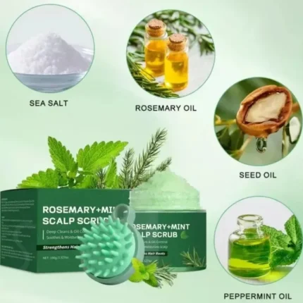اسکراب کف سر رزماری سادور